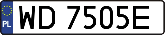 WD7505E