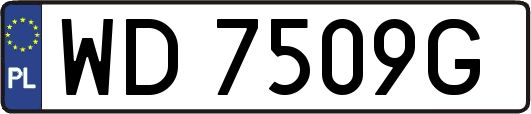 WD7509G