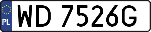 WD7526G