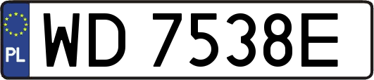 WD7538E