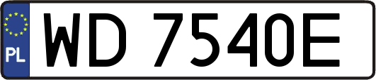 WD7540E