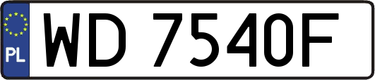 WD7540F