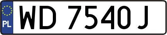 WD7540J