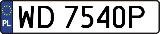WD7540P