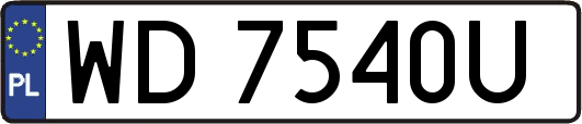WD7540U