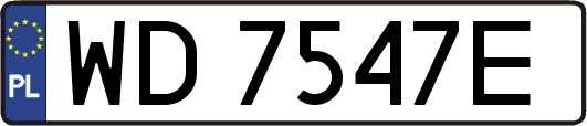 WD7547E