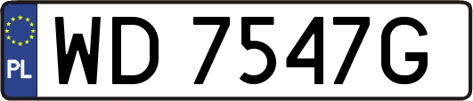 WD7547G