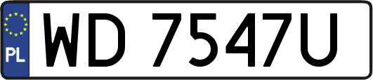 WD7547U