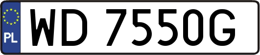 WD7550G