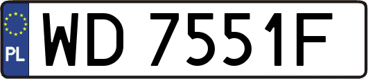 WD7551F