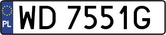 WD7551G