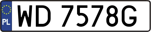 WD7578G
