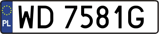 WD7581G
