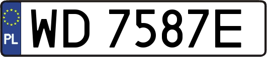 WD7587E