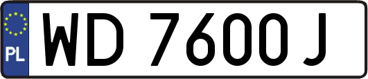 WD7600J