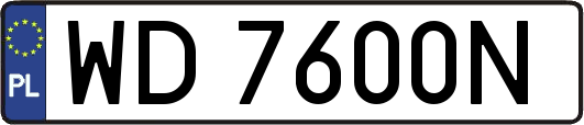 WD7600N