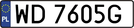 WD7605G