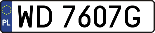 WD7607G