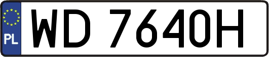 WD7640H