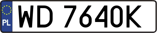 WD7640K