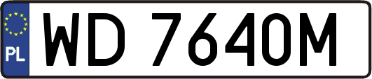 WD7640M