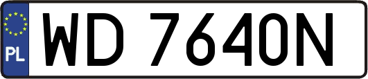 WD7640N