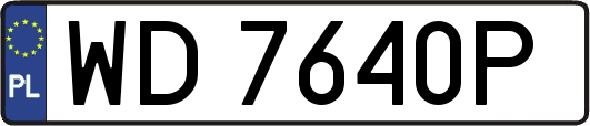 WD7640P
