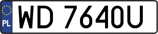 WD7640U