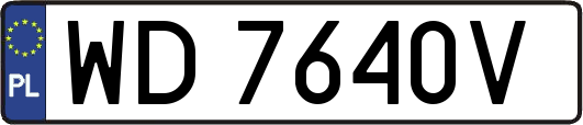 WD7640V