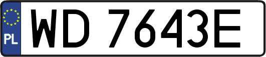 WD7643E