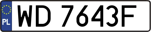 WD7643F