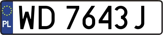 WD7643J
