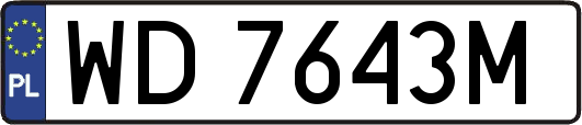 WD7643M