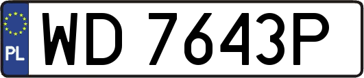 WD7643P
