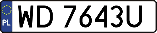 WD7643U