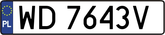 WD7643V