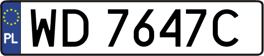 WD7647C