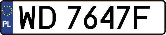 WD7647F