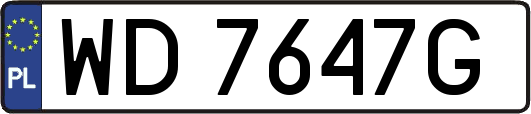 WD7647G