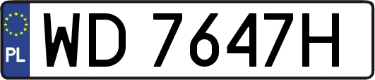 WD7647H
