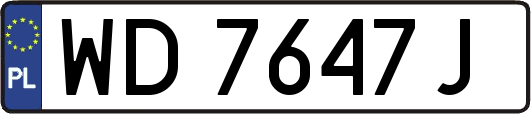 WD7647J