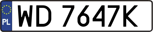 WD7647K