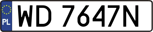 WD7647N