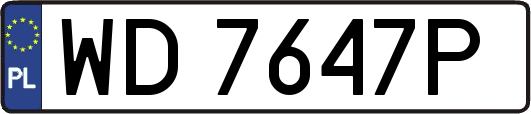 WD7647P