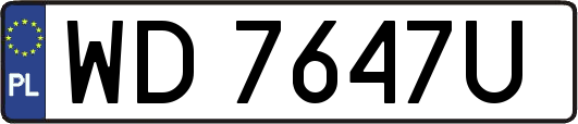 WD7647U