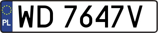 WD7647V