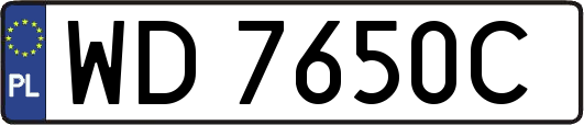 WD7650C