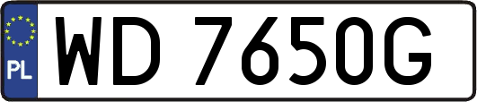 WD7650G