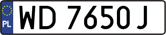 WD7650J