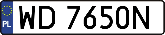WD7650N
